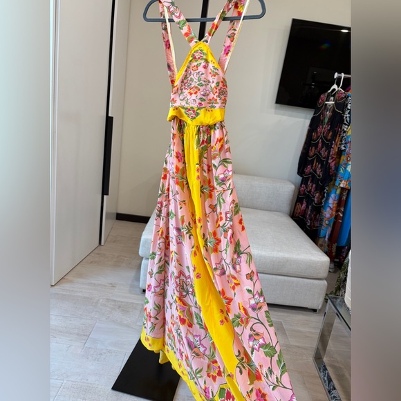 FARM Rio Beauty Scarf Maxi Halter Dress - Exclusive - Picture 9 of 13